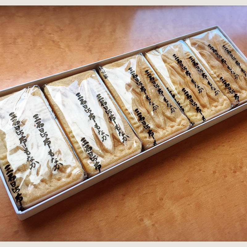 三石昆布もなか ５個入 松屋菓子舗のオンラインストア