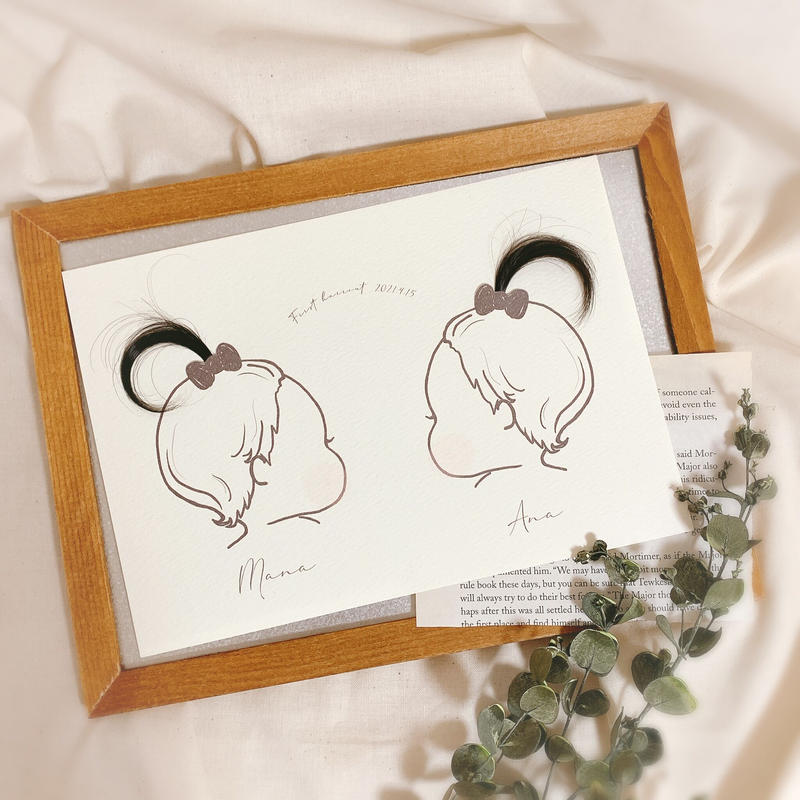 Newデザイン First Cut Art 双子ちゃんver Mayfives