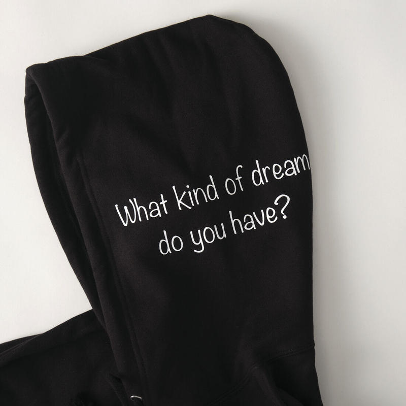 Dasada ロゴ 歌詞パーカー ブラック D 046 Dasada Web Store