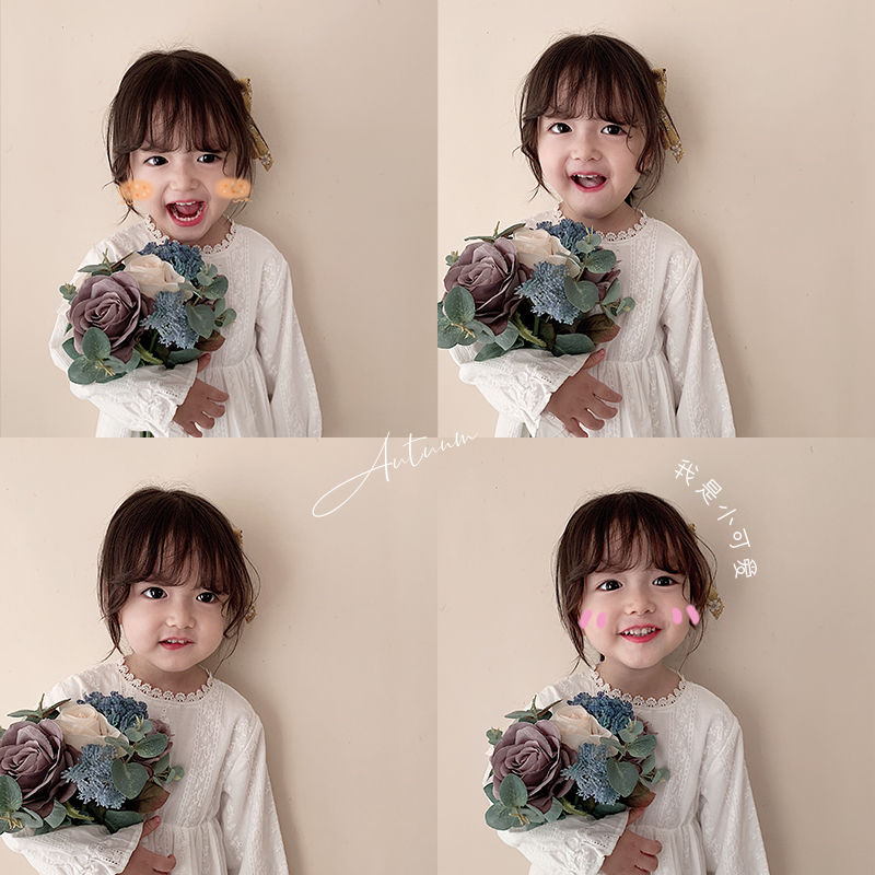 ホワイトレースワンピース 3 こどもふく Moco Kids