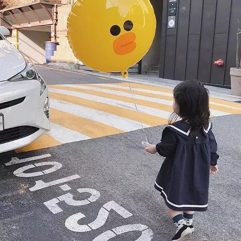 セーラー長袖ワンピース 818 こどもふく Moco Kids