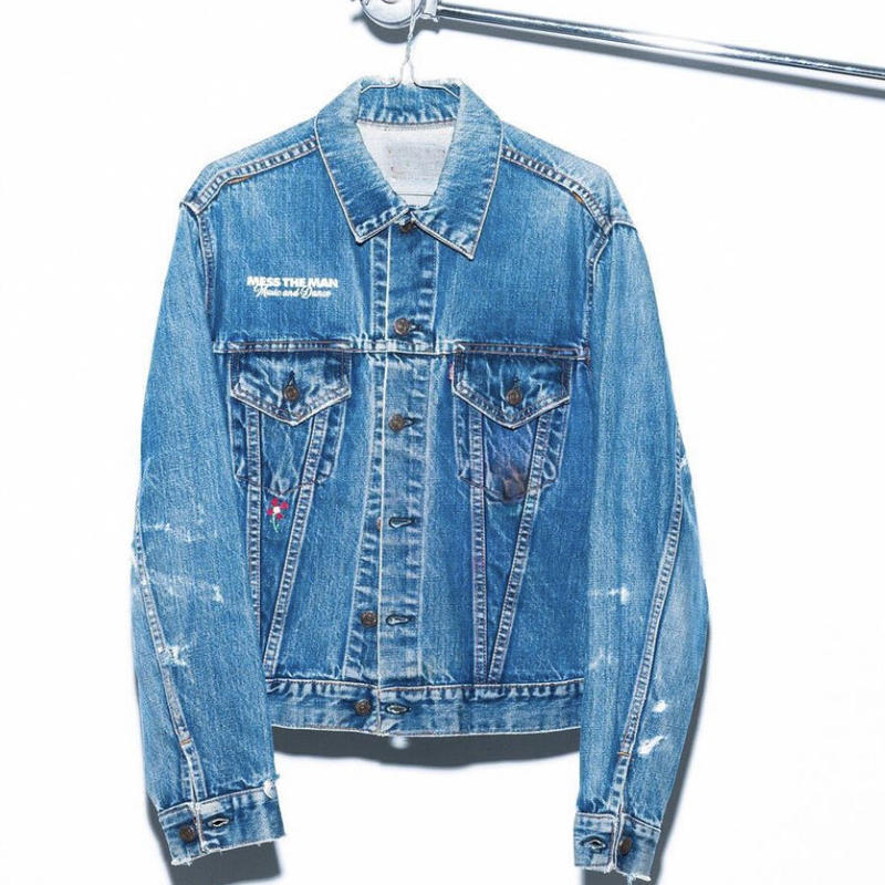 REMAKE DENIM JK mess | MESS THE MAN. REMAKE DENIM JK mess | MESS THE MAN.