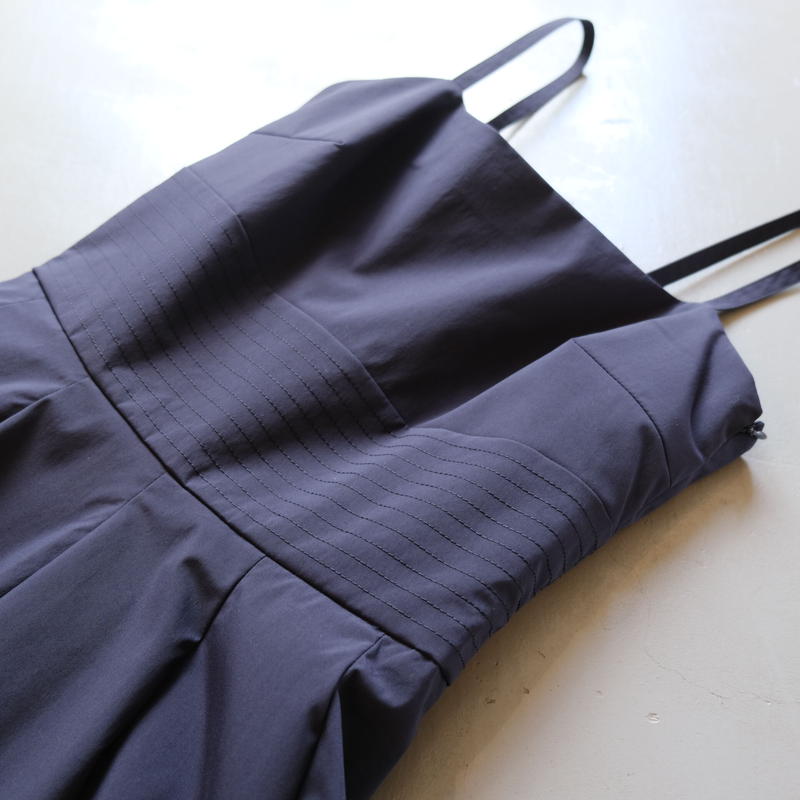 Sinme ストラップワンピース ネイビー S22ss 08 01 Geep
