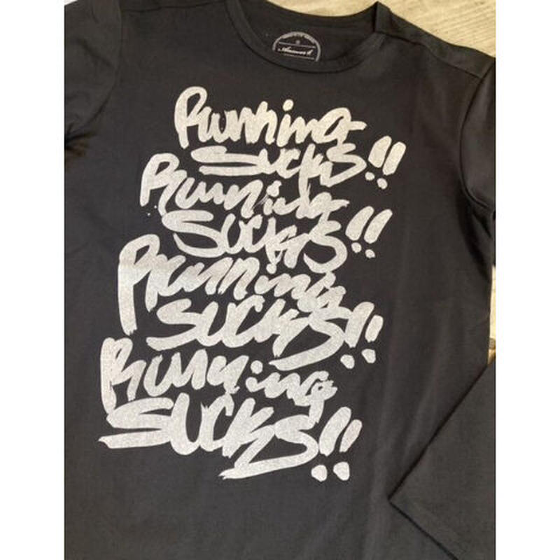 answer4 “Running Sucks! 01” Long Tshirt