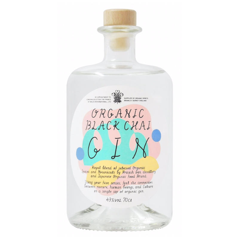 700ml Organic Black Chai Gin オーガニックブラックチャイジン