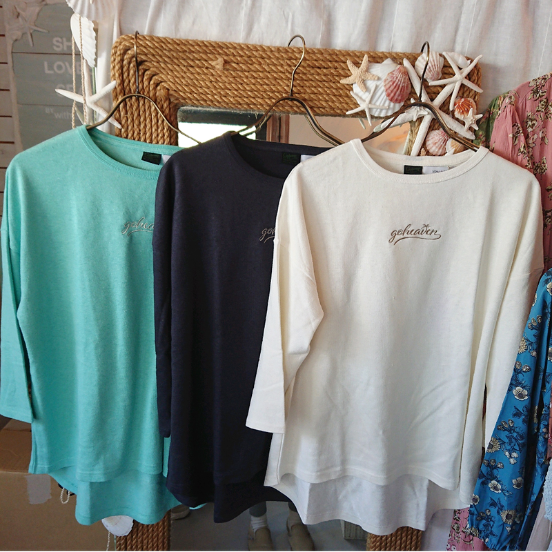 Leona レオナ Goheaven ロングtシャツ With Shore