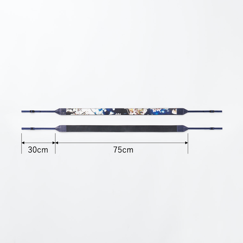 カメラストラップ Black Sakura Mika Ninagawa Offici