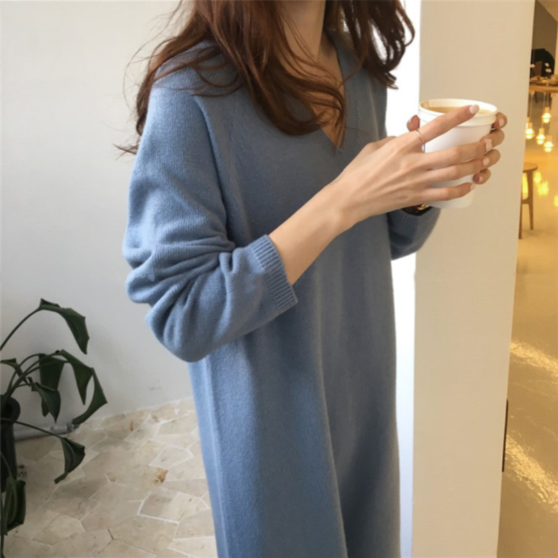 シンプルニットワンピース Milie Loa