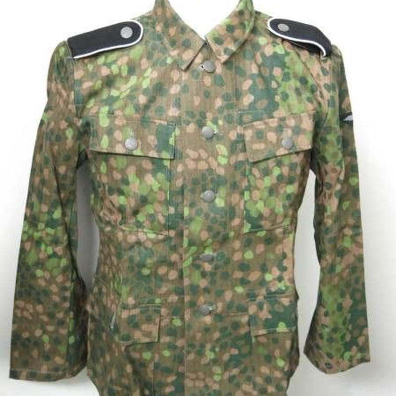 ナチスドイツ軍SS親衛隊大尉迷彩服上下