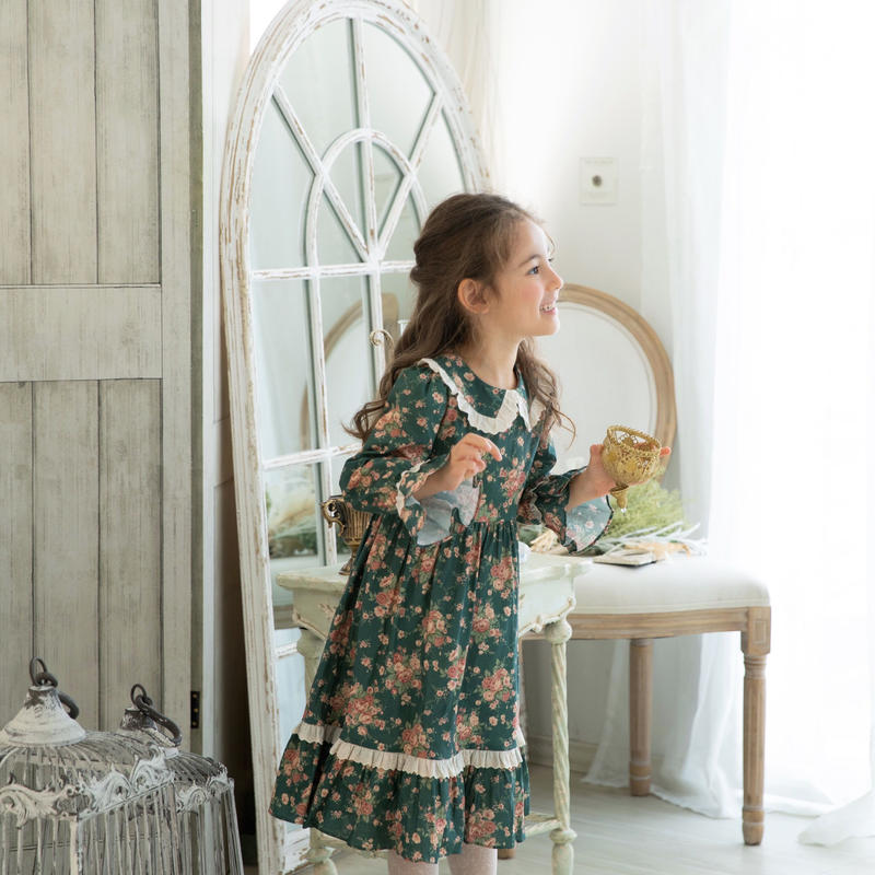 即納 グリーンワンピース Mimiel