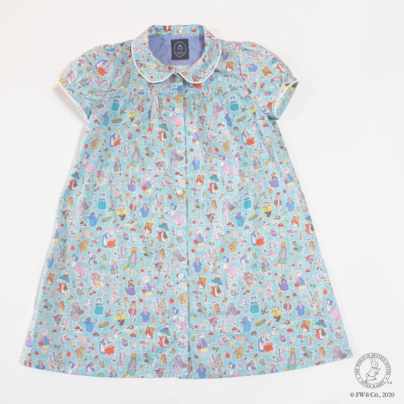 ピーターラビット リバティプリント キッズワンピース Lサイズ Minatono T