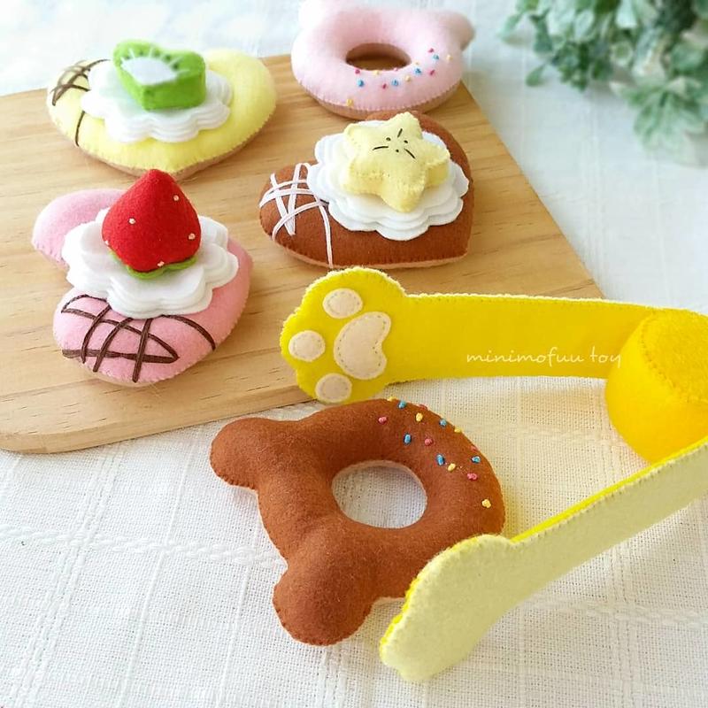 型紙レシピ ドーナツセット Minimofuu Toy S Shop