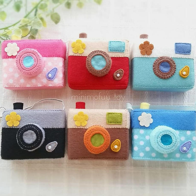 型紙レシピ フェルトのカメラ Minimofuu Toy S Shop 型紙レシピ フェルトのカメラ Minimofuu Toy S Shop