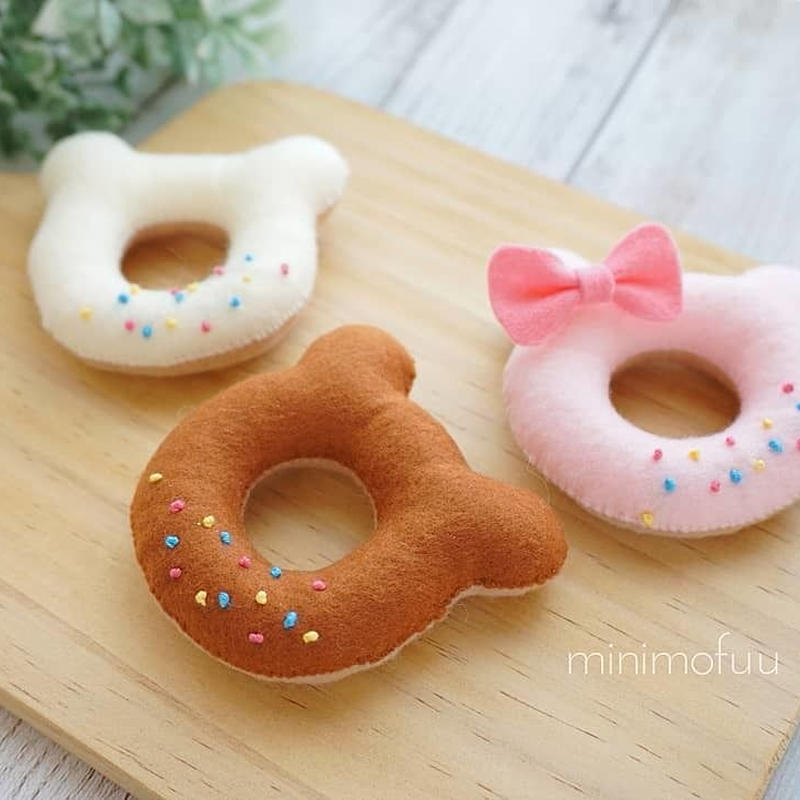 型紙レシピ ドーナツセット Minimofuu Toy S Shop