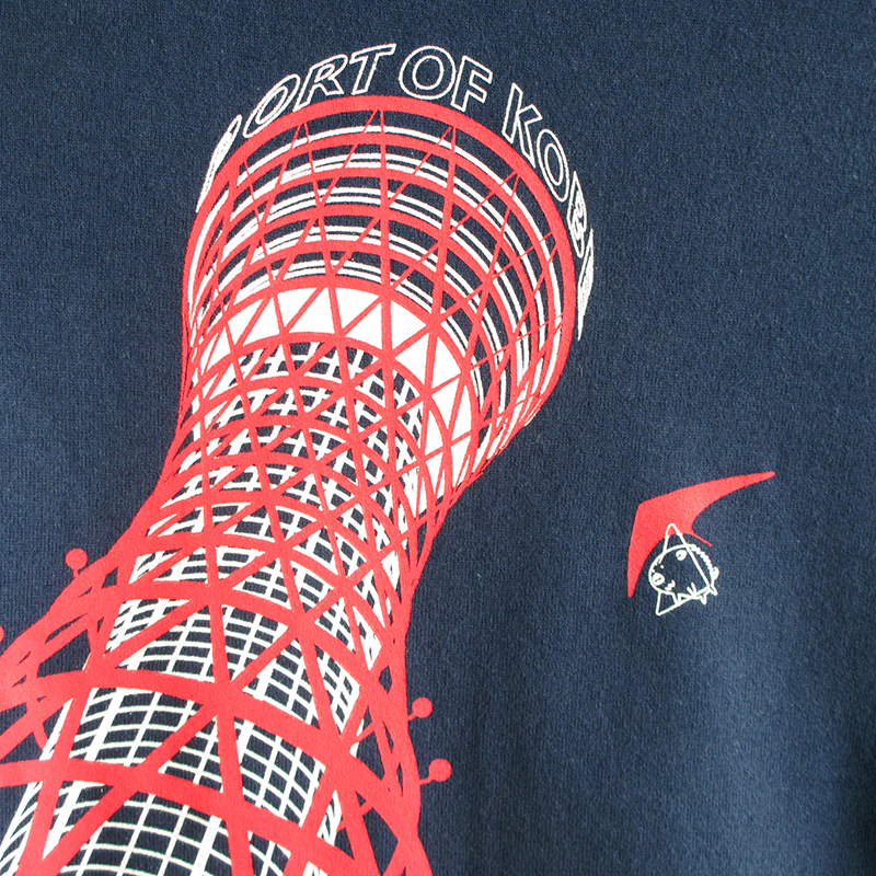おとなtシャツ ブルー ポートタワー Umikirin 海キリン おとなtシャツ ブルー ポートタワー Umikirin 海キリン
