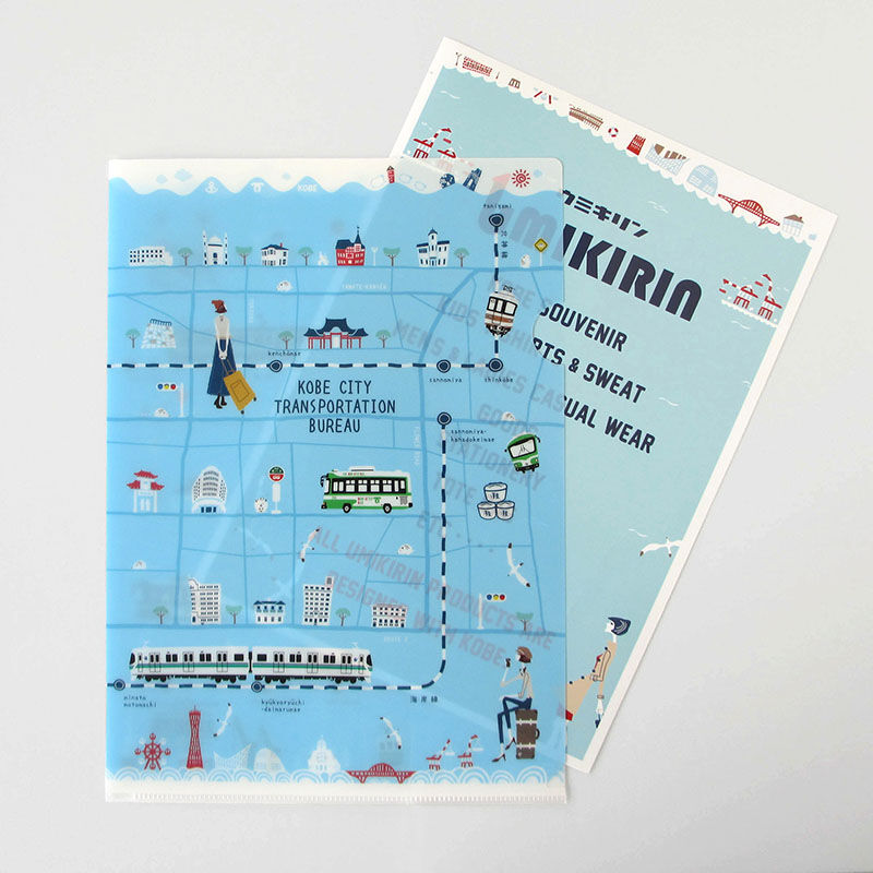 神戸市交通局コラボ クリアファイル Umikirin 海キリン