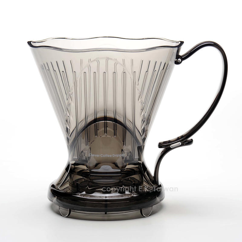 クレバーコーヒードリッパー Lサイズ 半透明ブラック Mocha Bear Coffee