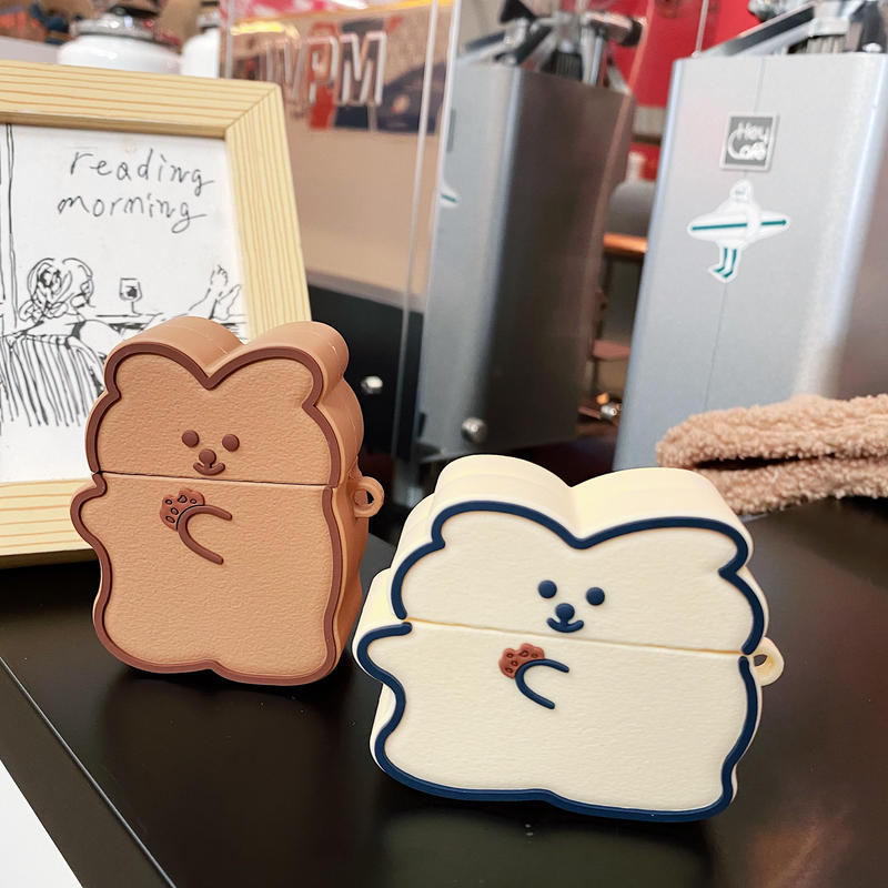 可愛いクマ Airpodsproケース エアポッズカバー 可愛いbear 韓国人気キャラクタ
