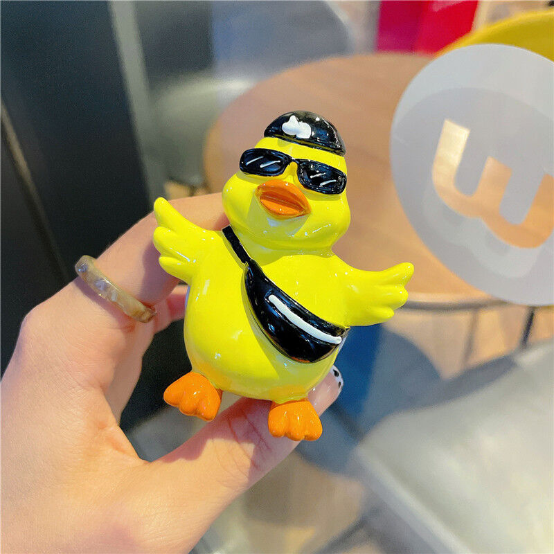可愛いduckスマホグリップ ダック 折り畳み式グリップトーク ポップソケット 面白い
