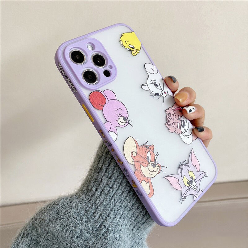 お揃いキャラクター Iphone11 12proケース トム ジェリー Iphonese2