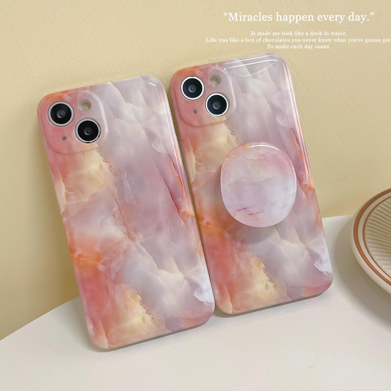 ピンク 大理石調 Iphone14 13proケース 同系スマホグリップ付 アイフォン12 1 ピンク 大理石調 Iphone14 13proケース 同系スマホグリップ付 アイフォン12 1