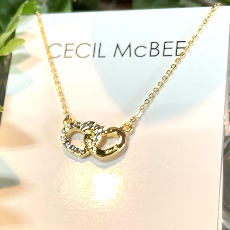 ツインハートネックレス Cecilmcbeeaccessorys