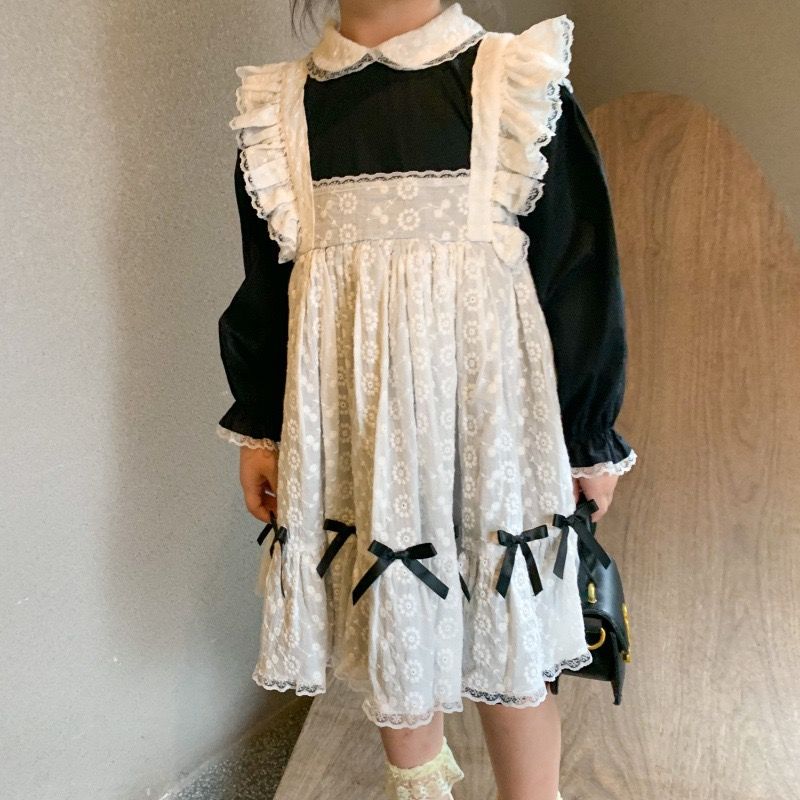 一部即納 メイド風 お嬢様のクラシックワンピース Moka