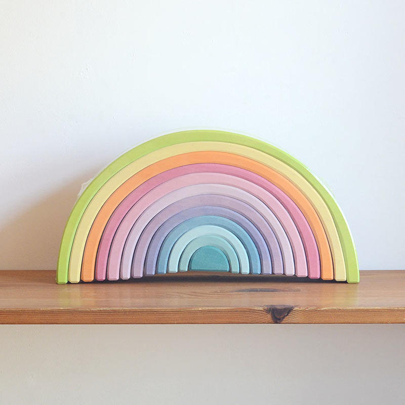 0才 7才 虹色トンネル パステル 特大 Toys Gift Momo