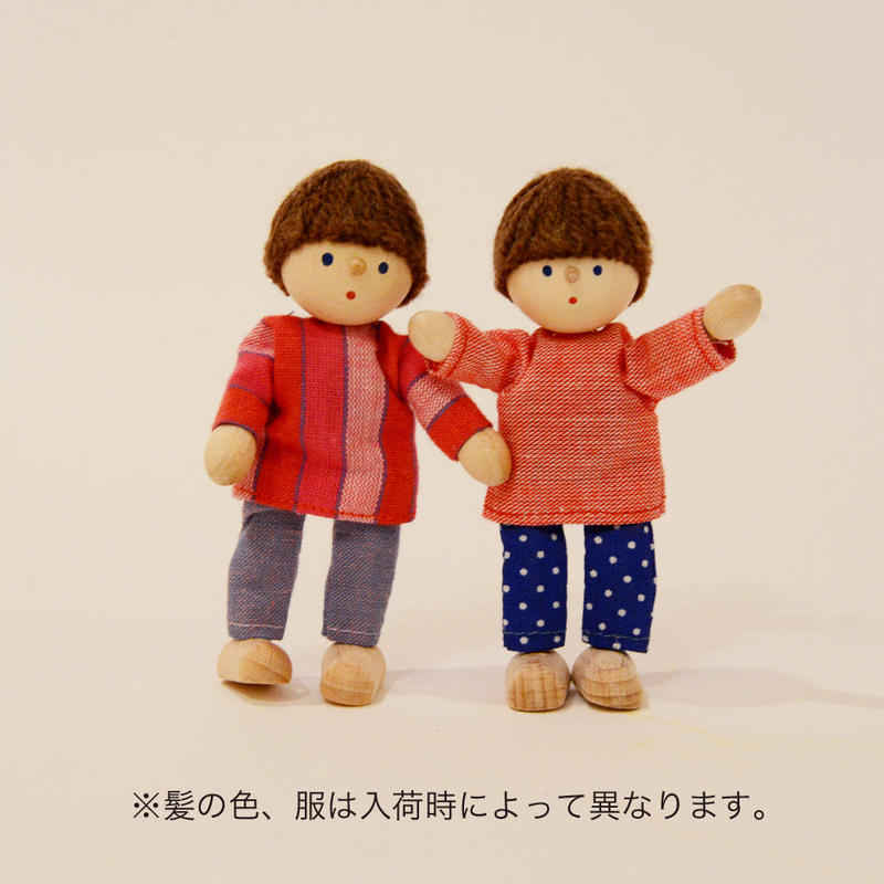 3才 ドールハウス 人形 自在人形 男の子 Toys Gift Momo