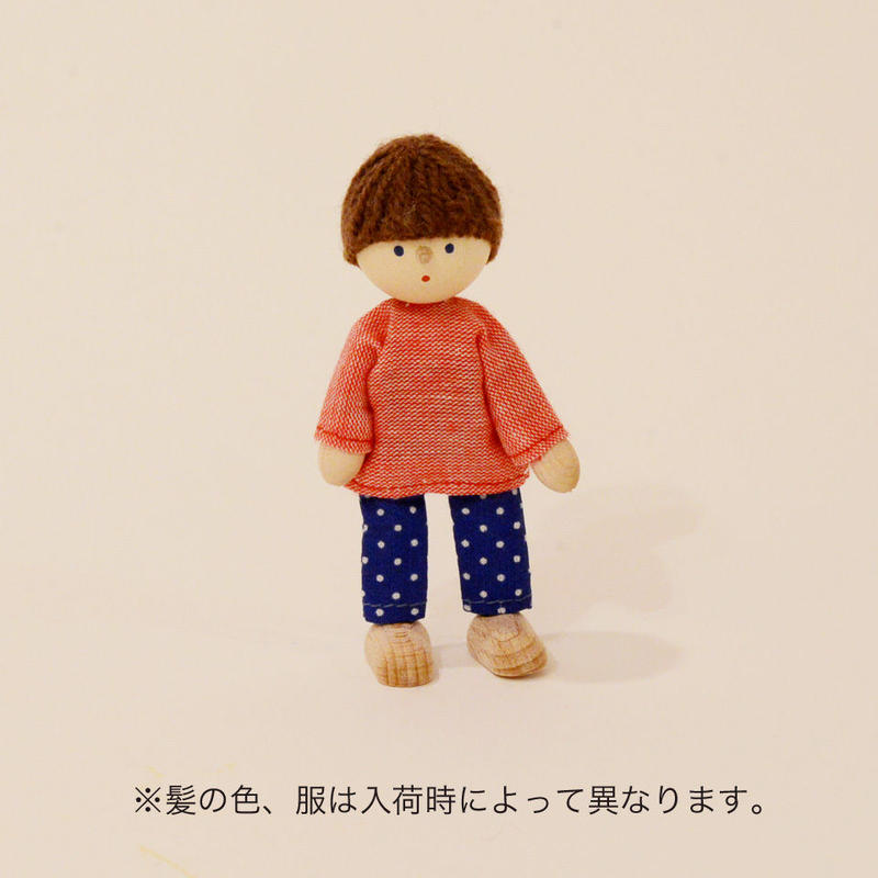 3才 ドールハウス 人形 自在人形 男の子 Toys Gift Momo