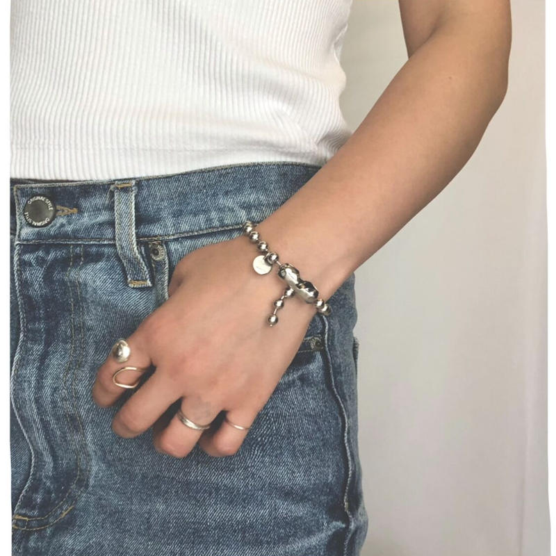 ボールチェーンブレスレット Monica