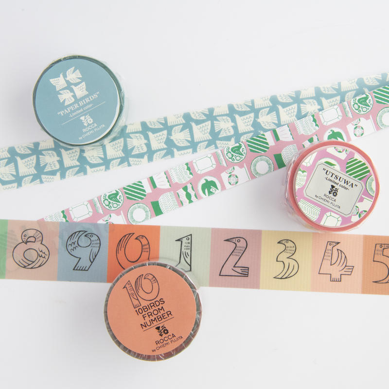 手紙社 Roccaマスキングテープ２点 なんでもテープセット 月刊手紙舎