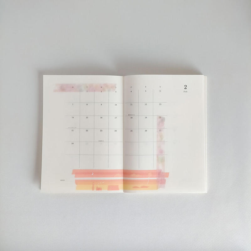 田村美紀 田村美紀監修ちぎり絵マスキングテープ うつろい 月刊手紙舎