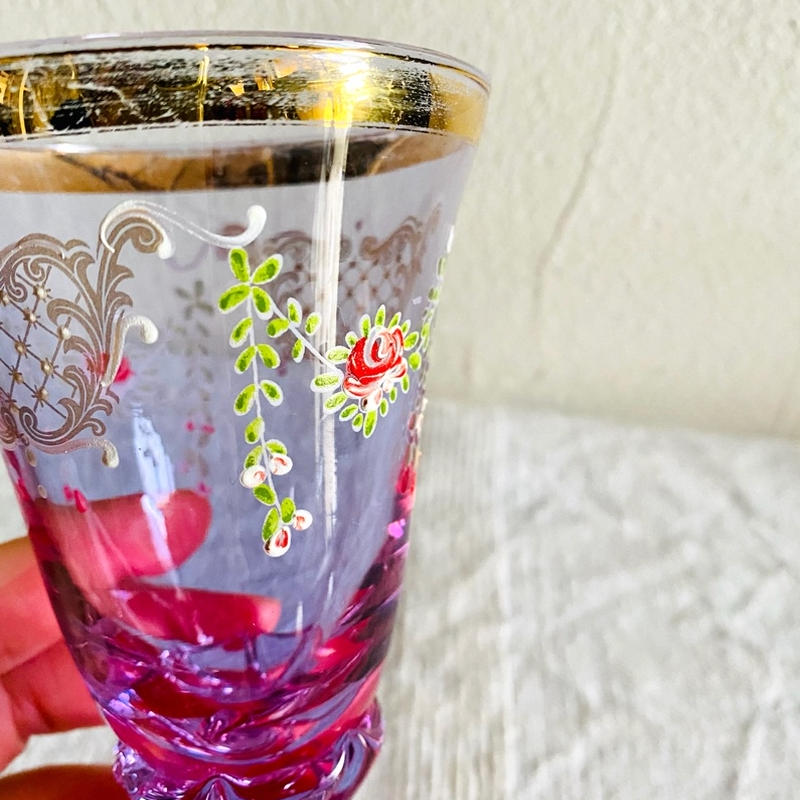 新品⭐︎ベネチアングラス　GALLERIA SAN MARCO グラス 2個 新品⭐︎ベネチアングラス GALLERIA SAN MARCO グラス 2個