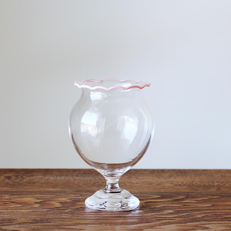 澤田 和香奈 パフェグラス ペールピンク 月刊手紙舎