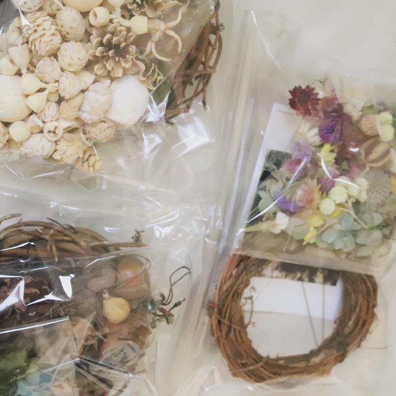 ドライフラワーエフスリー F3福袋おすすめ花束の詰め合わせ ミニリースキット 月刊手紙舎 ドライフラワーエフスリー F3福袋おすすめ花束の詰め合わせ ミニリースキット 月刊手紙舎