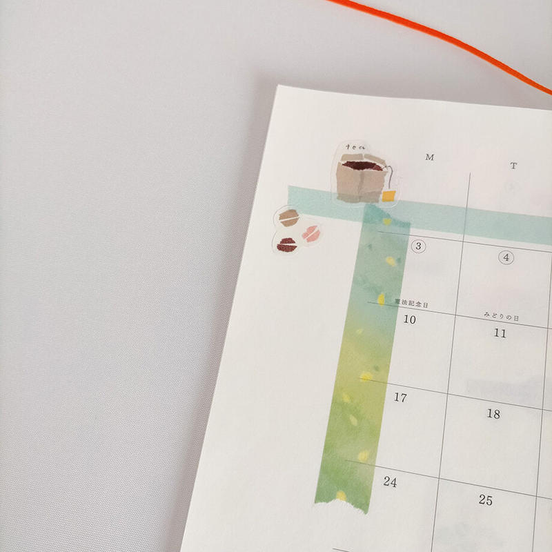 田村美紀 田村美紀監修ちぎり絵マスキングテープ うつろい 月刊手紙舎