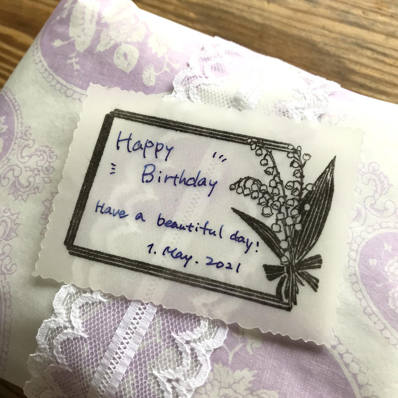 9月号掲載分 オソブランコ フレーム フリーク スズラン 月刊手紙舎