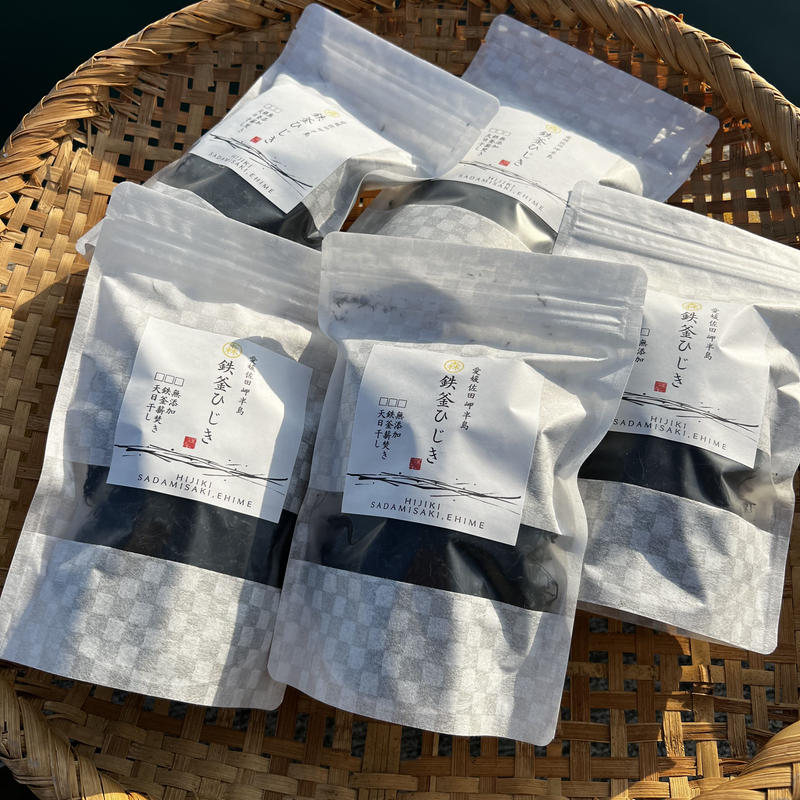 鉄釜ひじき 5パック 愛媛県佐田岬宇和海産