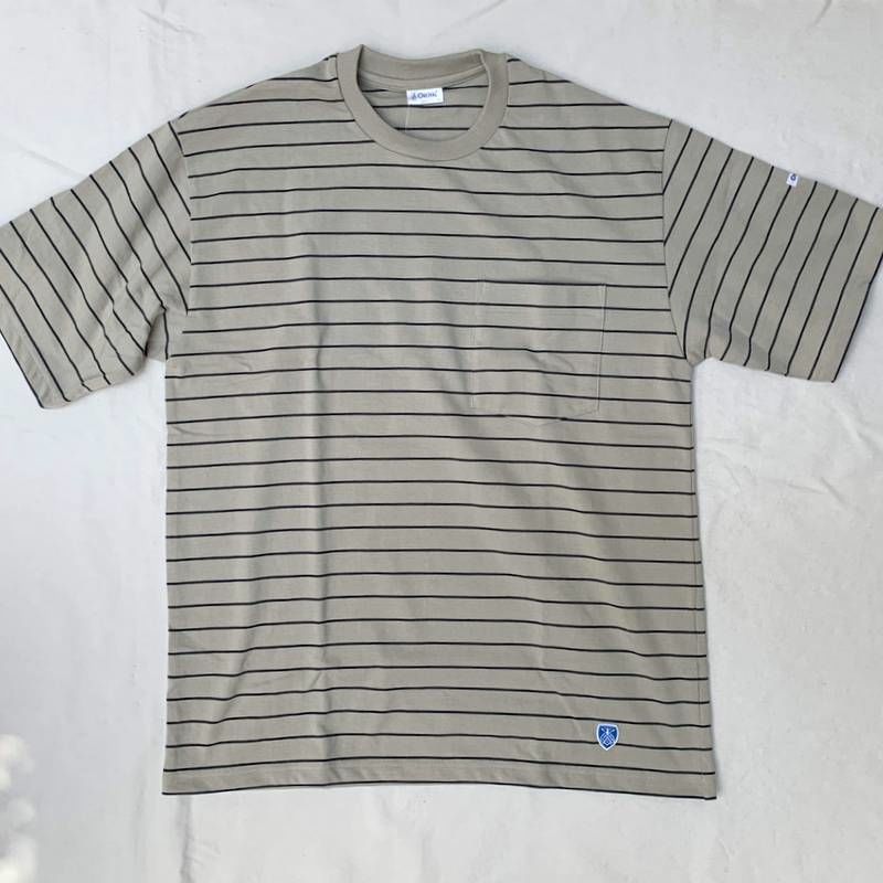 メンズ Orcival オーシバル ボーダー ポケットtシャツ Rc 9166 Moun