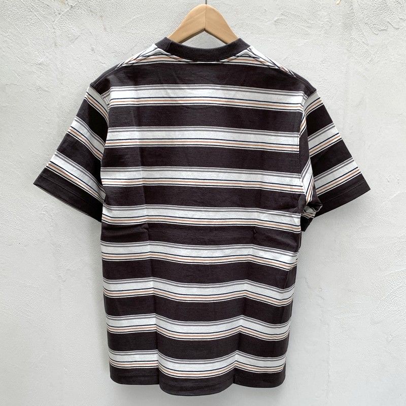 メンズ Danton ダントン ポケット付 マルチ ワイドボーダー半袖tシャツ Jd 9