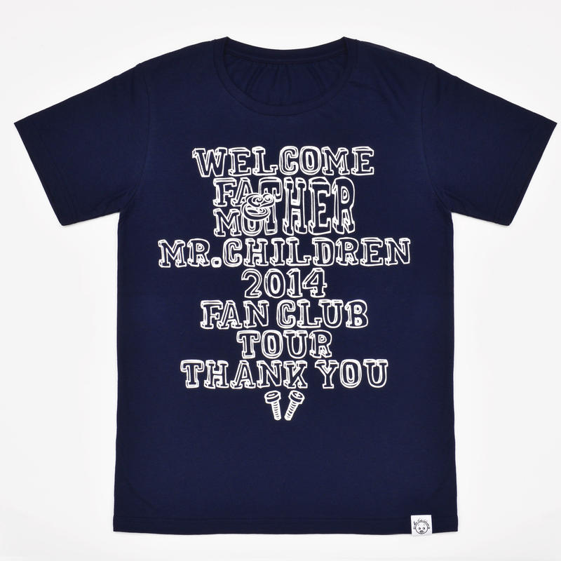 Father Mother 21周年祭tシャツ ネイビー Mr Children Fat Father Mother 21周年祭tシャツ ネイビー Mr Children Fat