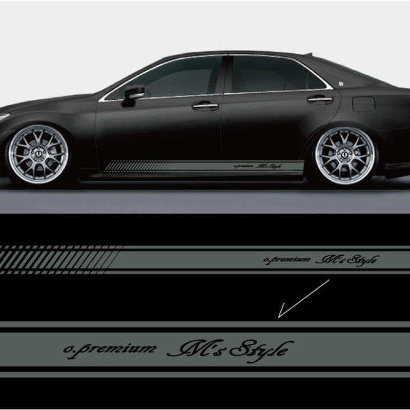 M Sgarage Or M Sstyleサイドデカール M Sgarage エムズガレージ