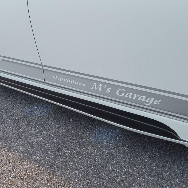 M Sgarage Or M Sstyleサイドデカール M Sgarage エムズガレージ