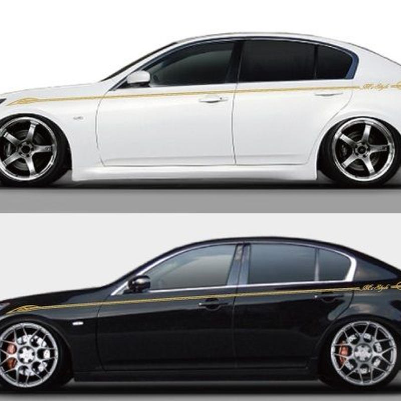 M Sstyleオリジナルピンストライプ M Sgarage エムズガレージ