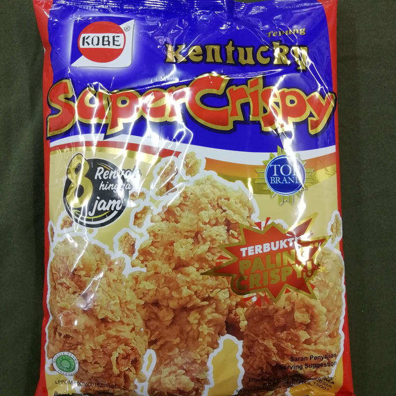 Tepung Kentucky Super Crispy Premix 850g フライド Tepung Kentucky Super Crispy Premix 850g フライド