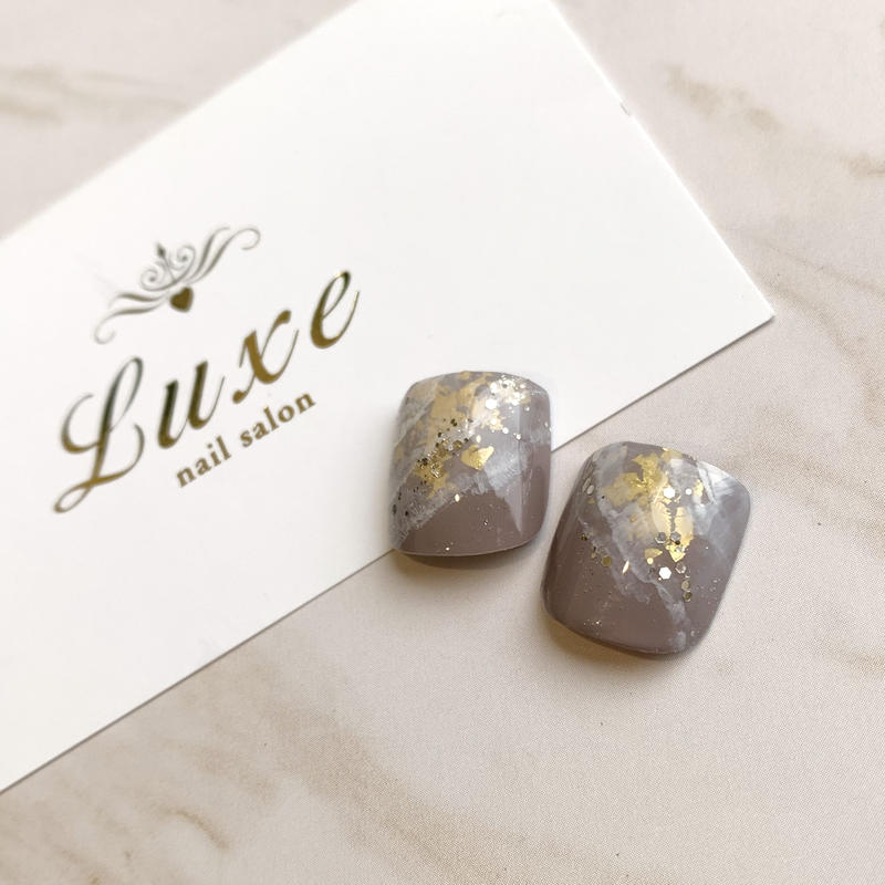 フットネイルチップ 大人カジュアル Luxe Onlineshop
