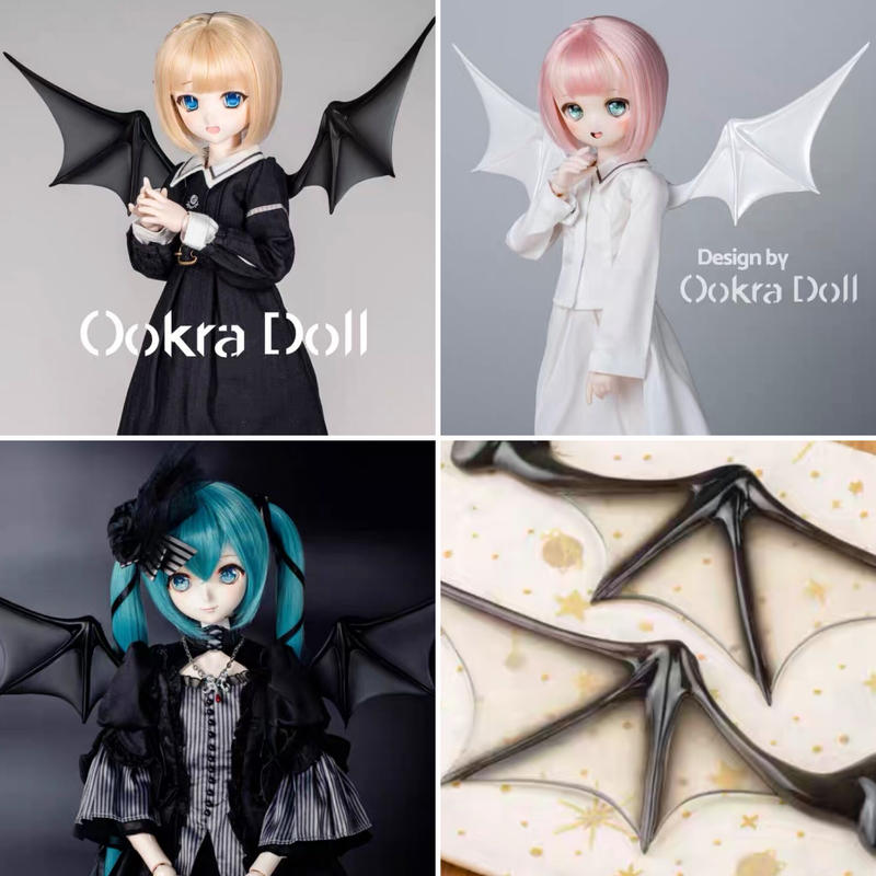 ドール用悪魔の羽根 4種類 はれあめ