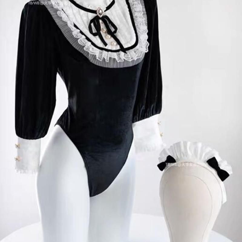 お取り寄せ 火华家 ベロアメイド スカート2種類 はれあめ