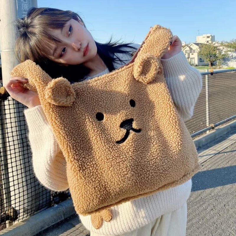 つれてってくまちゃんバッグ はれあめ つれてってくまちゃんバッグ はれあめ